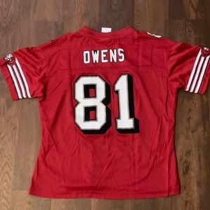 Rebook T.O. 49ers Jersey